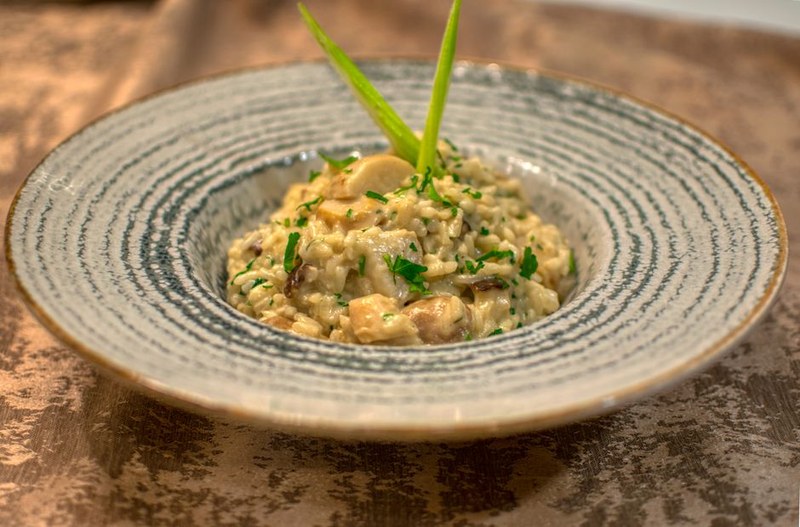 Risotto z borowikami